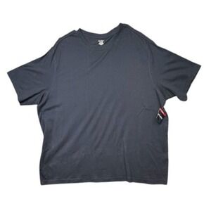 Puritan T-Shirt Mens 3XL Navy Blue Short Sleeve Crew Neck Cotton Solid Basic NWT